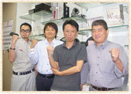 デザイナーが仕事をしたくなる会社です。行き着くところがここだったと思います。