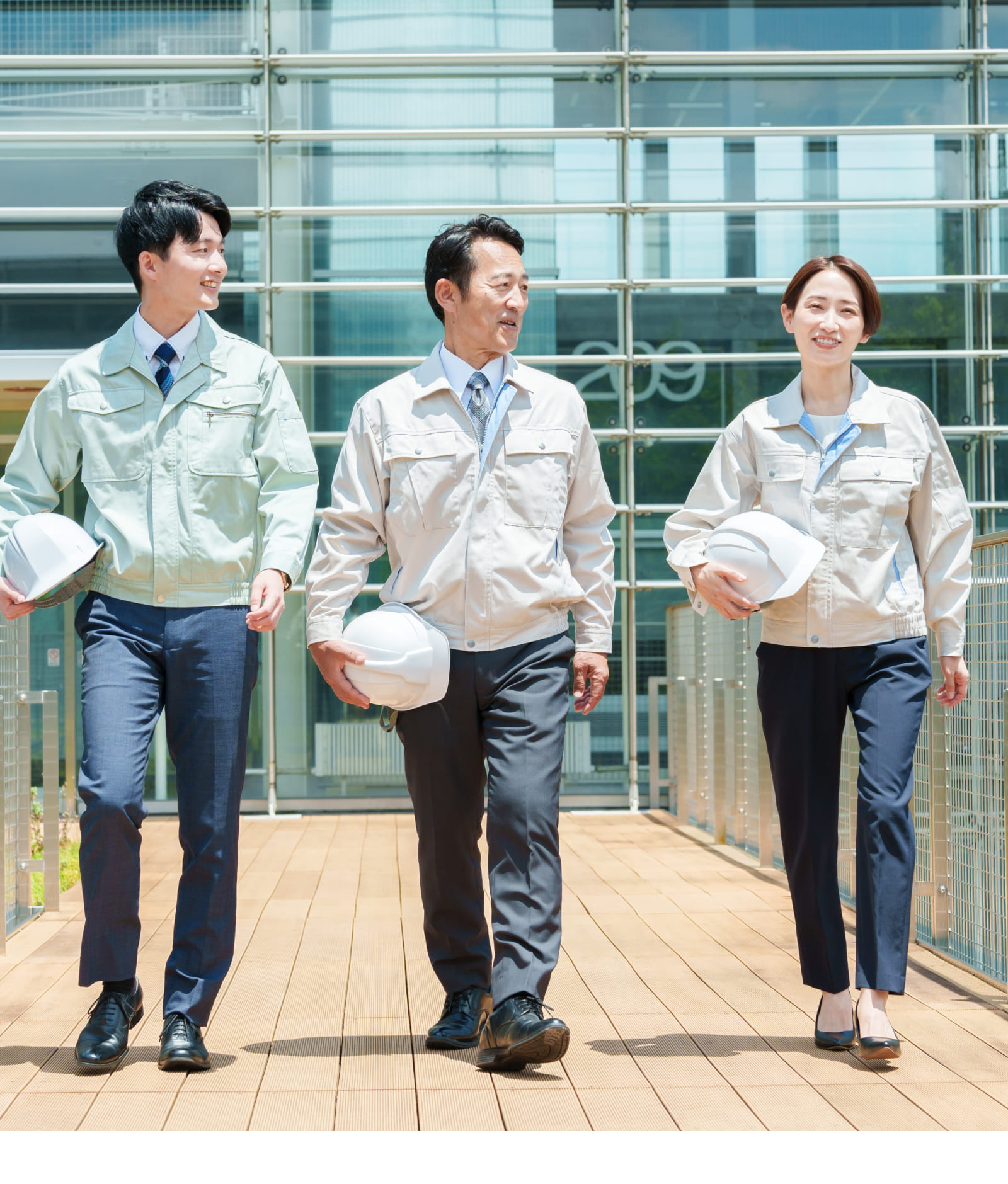 社員が働いている様子